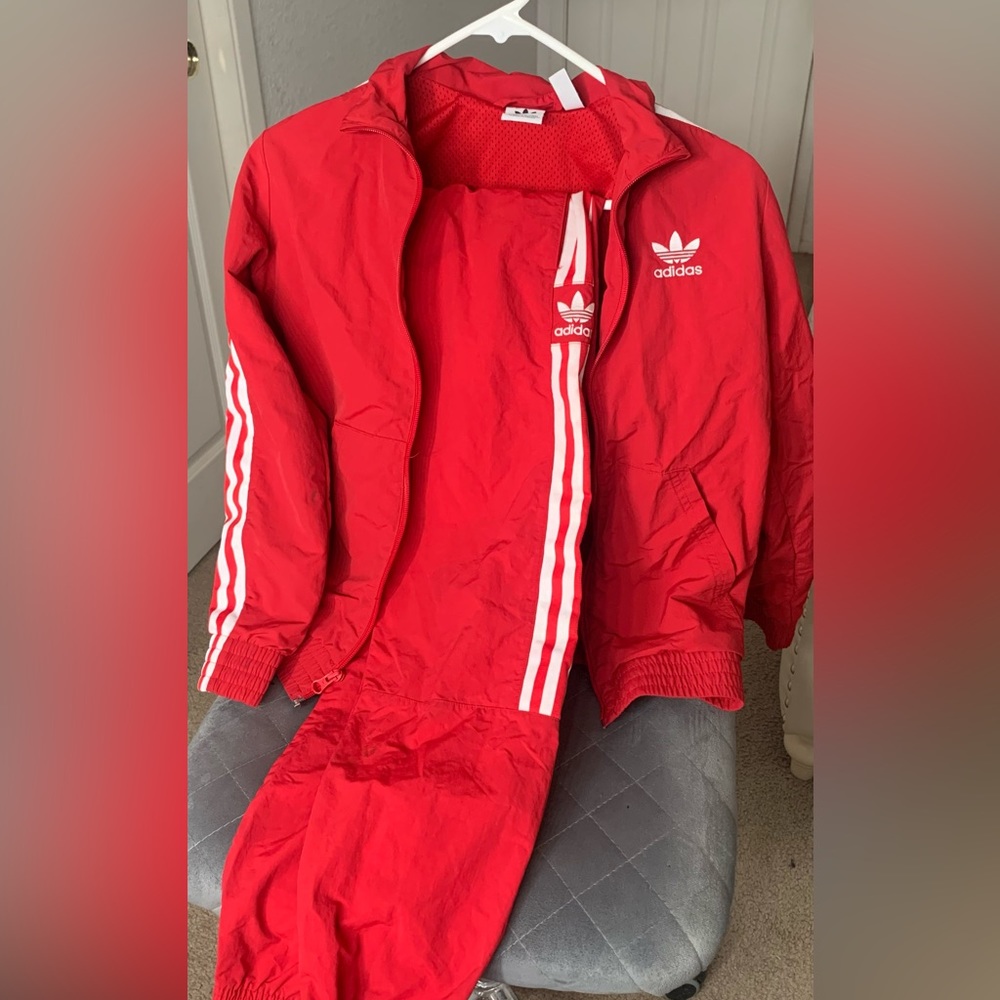 Boy Adidas Warmer set, Y12- M. Used like new